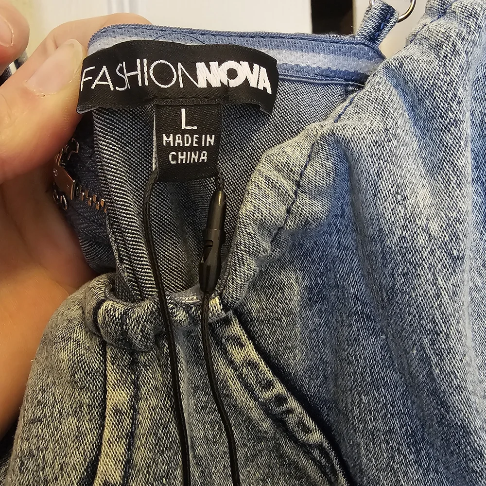 Fashion Nova Blue Denim Dress - Picture 4 of 6